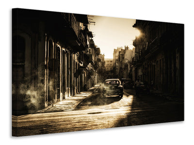 panoramic-3-piece-canvas-print-mystic-morning-in-havana