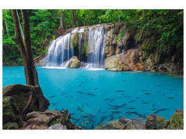 modern-4-piece-canvas-print-nature-waterfall