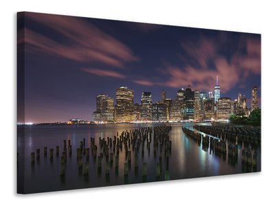 panoramic-3-piece-canvas-print-new-york-city-at-night