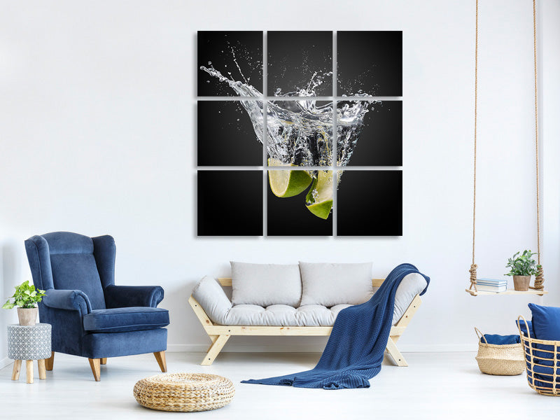 9-piece-canvas-print-o-fresh-limes