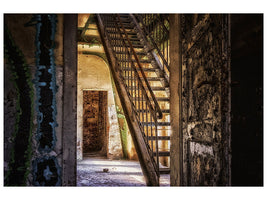 3-piece-canvas-print-old-stairs