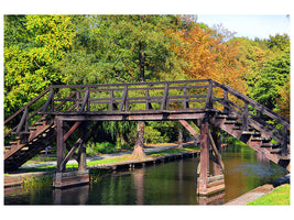3-piece-canvas-print-old-wood-bridge