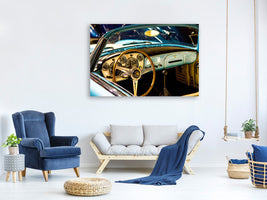 3-piece-canvas-print-oldtimer-interior