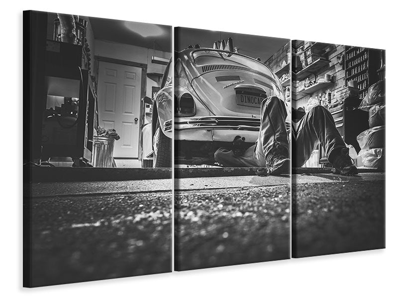canvas-print-oldtimer-repair