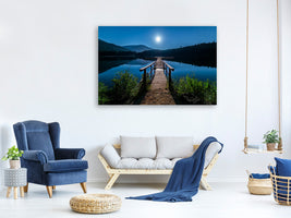 panoramic-3-piece-canvas-print-one-night-at-full-moon