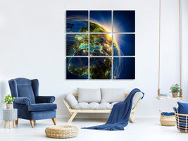 4-piece-canvas-print-our-planet-earth