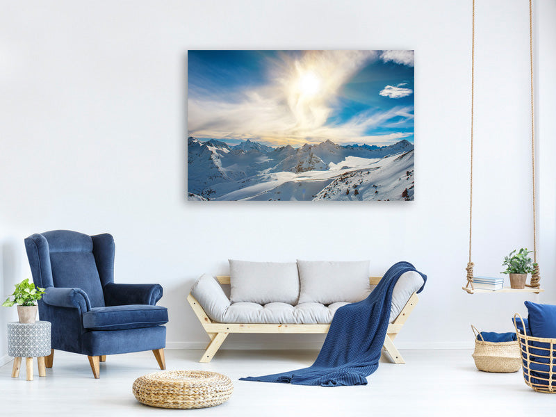 panoramic-3-piece-canvas-print-over-the-snowy-peaks