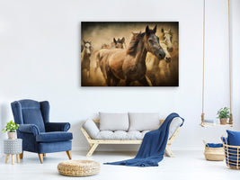 5-piece-canvas-print-painting-wild-horses