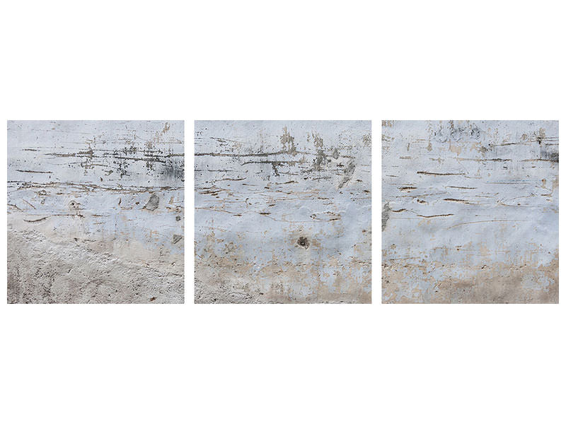 panoramic-3-piece-canvas-print-stone-wall-pattern