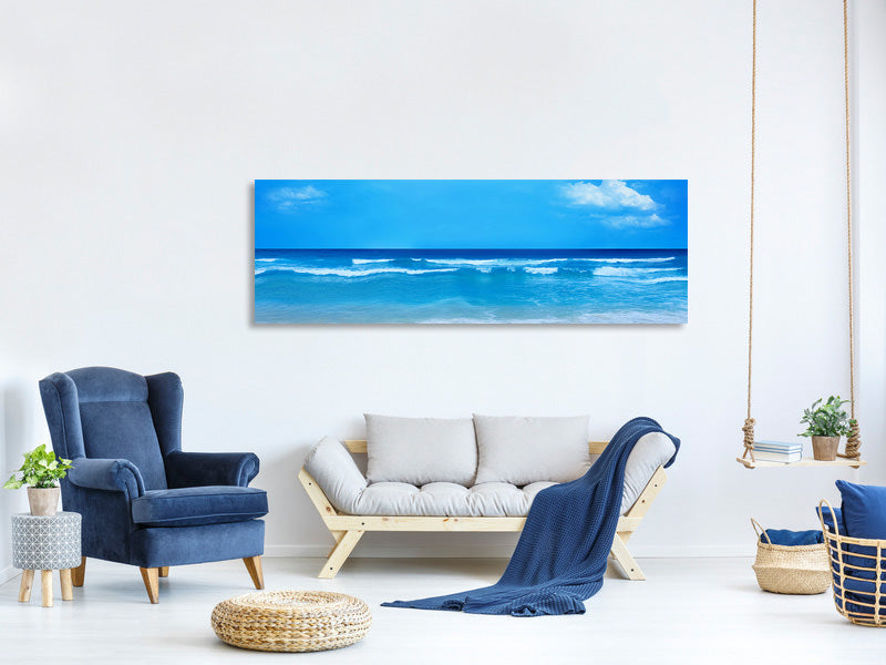 panoramic-canvas-print-gentle-beach-waves