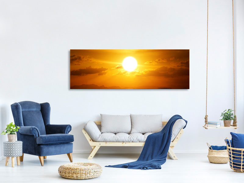panoramic-canvas-print-sunset-lake
