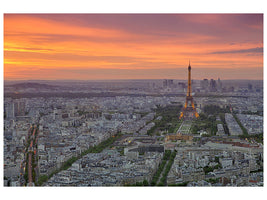 panoramic-3-piece-canvas-print-paris-skyline-at-sunset