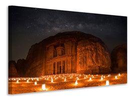 modern-4-piece-canvas-print-petra-by-night