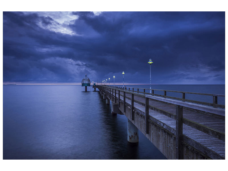 panoramic-canvas-print-pier-at-night