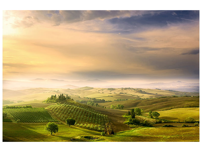 modern-4-piece-canvas-print-podere-belvedere-sunrise