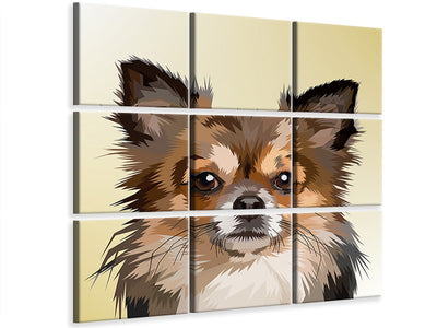 canvas-print-pop-art-dog-portrait