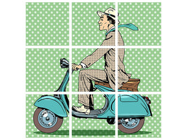 canvas-print-pop-art-vespa-driver