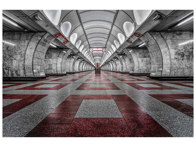 panoramic-canvas-print-prague-metro