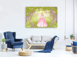 4-piece-canvas-print-princess-in-the-wood