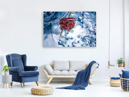 modern-4-piece-canvas-print-raspberry-in-the-water