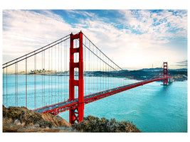 5-piece-canvas-print-red-golden-gate-bridge