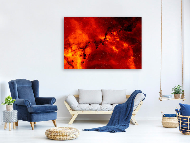 panoramic-3-piece-canvas-print-red-starry-sky
