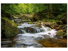 3-piece-canvas-print-relaxation-at-the-waterfall-ii