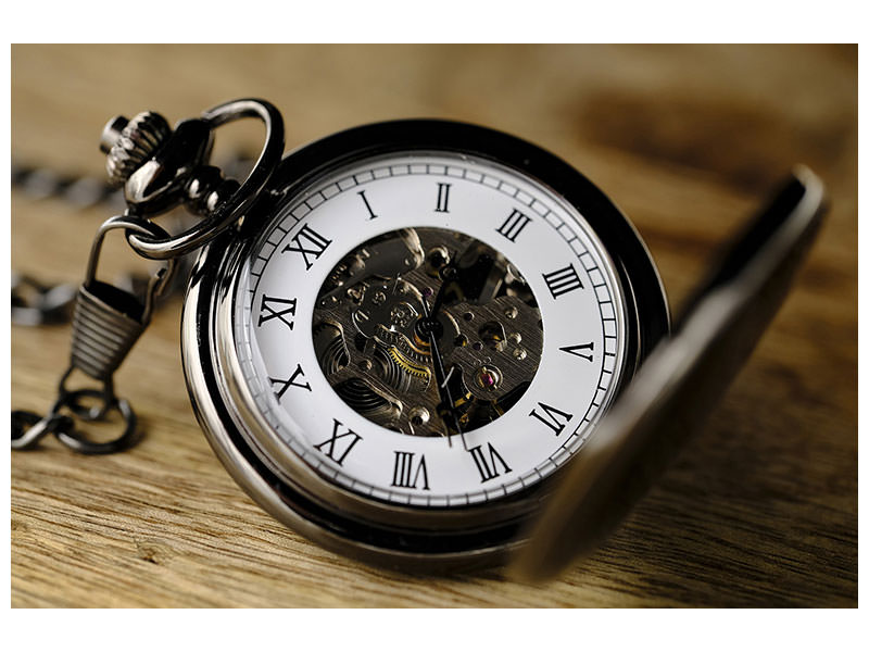 5-piece-canvas-print-retro-clock