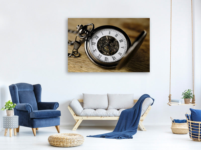 modern-4-piece-canvas-print-retro-clock