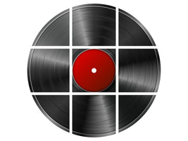 4-piece-canvas-print-retro-record