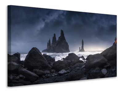 5-piece-canvas-print-reynisdrangar