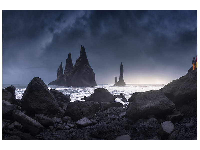 4-piece-canvas-print-reynisdrangar