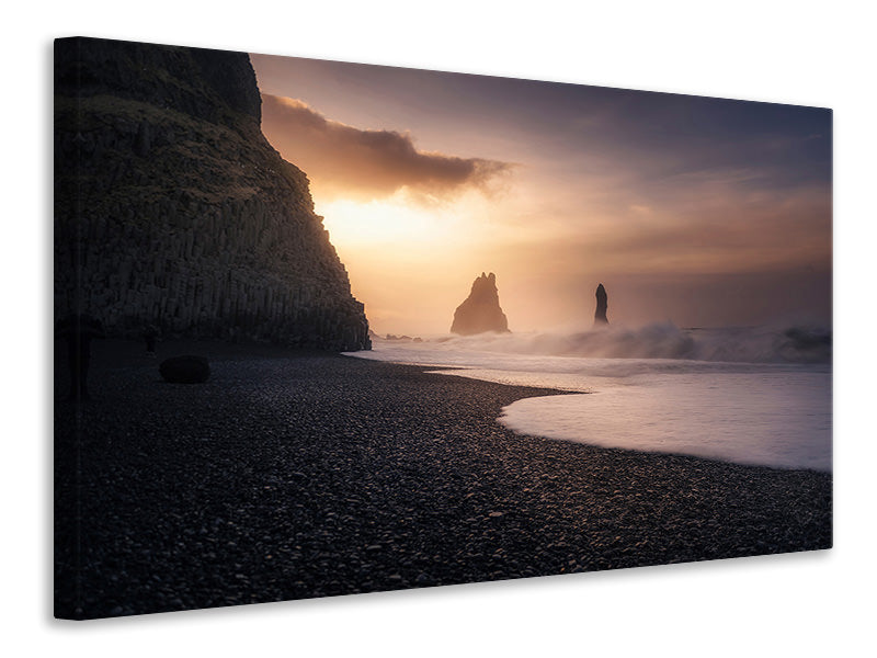 3-piece-canvas-print-reynisfjara-sunrise