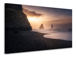 5-piece-canvas-print-reynisfjara-sunrise