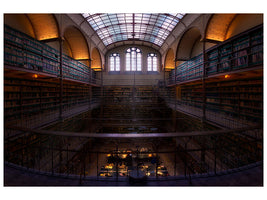 modern-4-piece-canvas-print-rijksmuseum-library