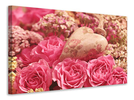 3-piece-canvas-print-romantic-roses-with-heart