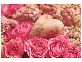 3-piece-canvas-print-romantic-roses-with-heart