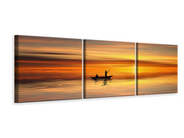 canvas-print-boat-in-the-golden-light