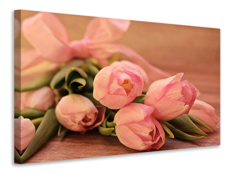 5-piece-canvas-print-romantic-tulip-bouquet