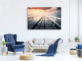 panoramic-3-piece-canvas-print-romantic-wooden-walkway