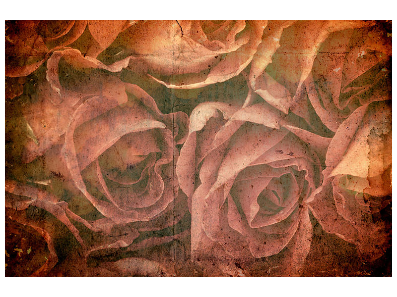 panoramic-canvas-print-rose-bouquet
