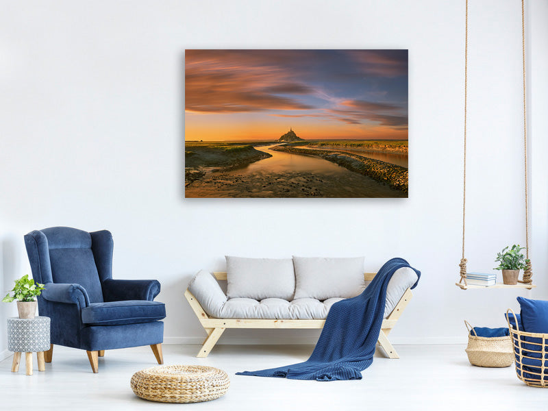 panoramic-3-piece-canvas-print-saint-michel