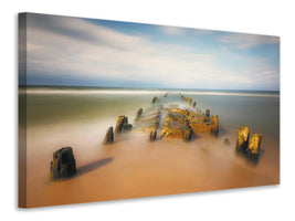 panoramic-3-piece-canvas-print-sea-road