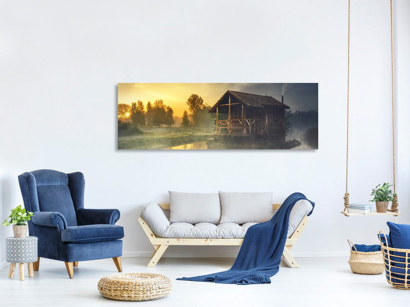 panoramic-3-piece-canvas-print-secretive-hut