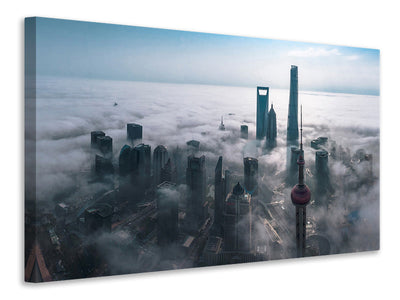 modern-3-piece-canvas-print-shanghai-in-the-fog-from-above
