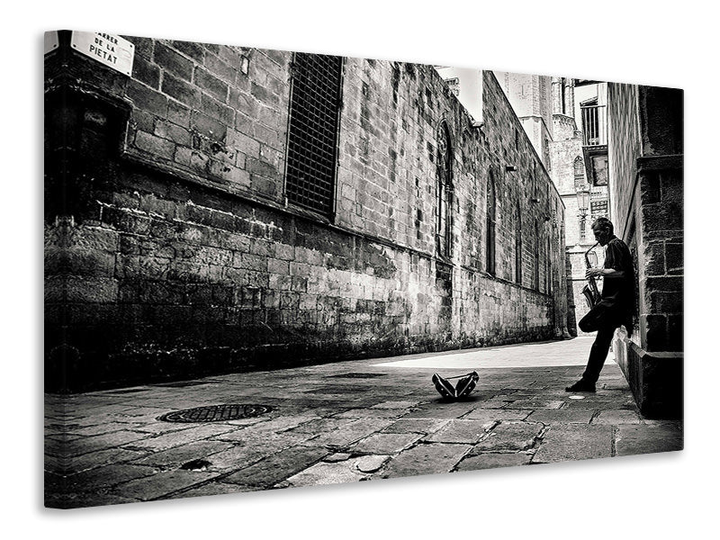 modern-4-piece-canvas-print-silent-street
