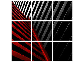 4-piece-canvas-print-silver-red