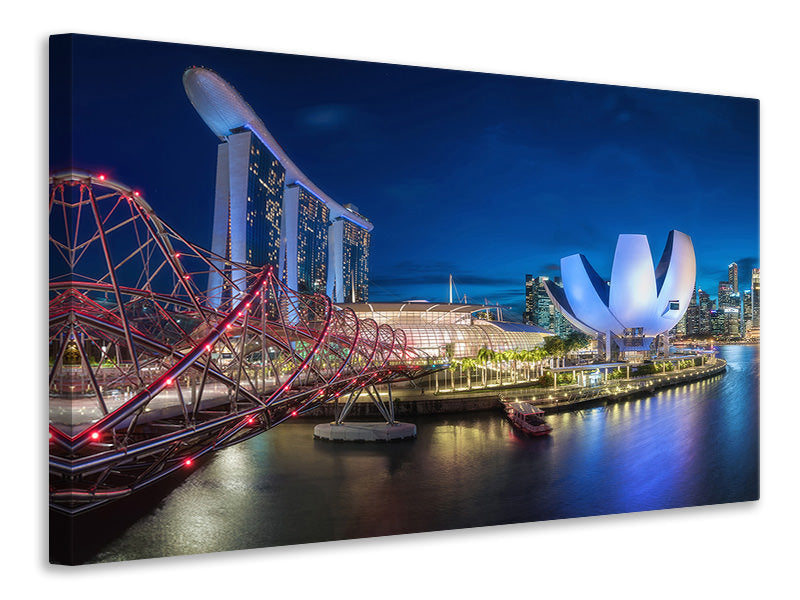 4-piece-canvas-print-singapore-marina-bay-panorama