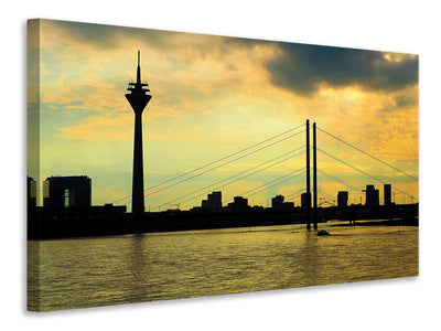 3-piece-canvas-print-skyline-in-the-evening-light