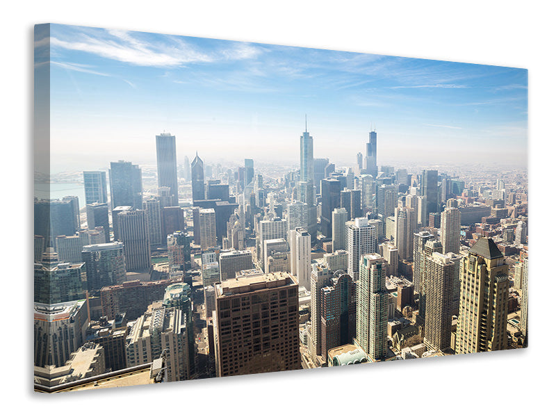 4-piece-canvas-print-skyscraper-chicago